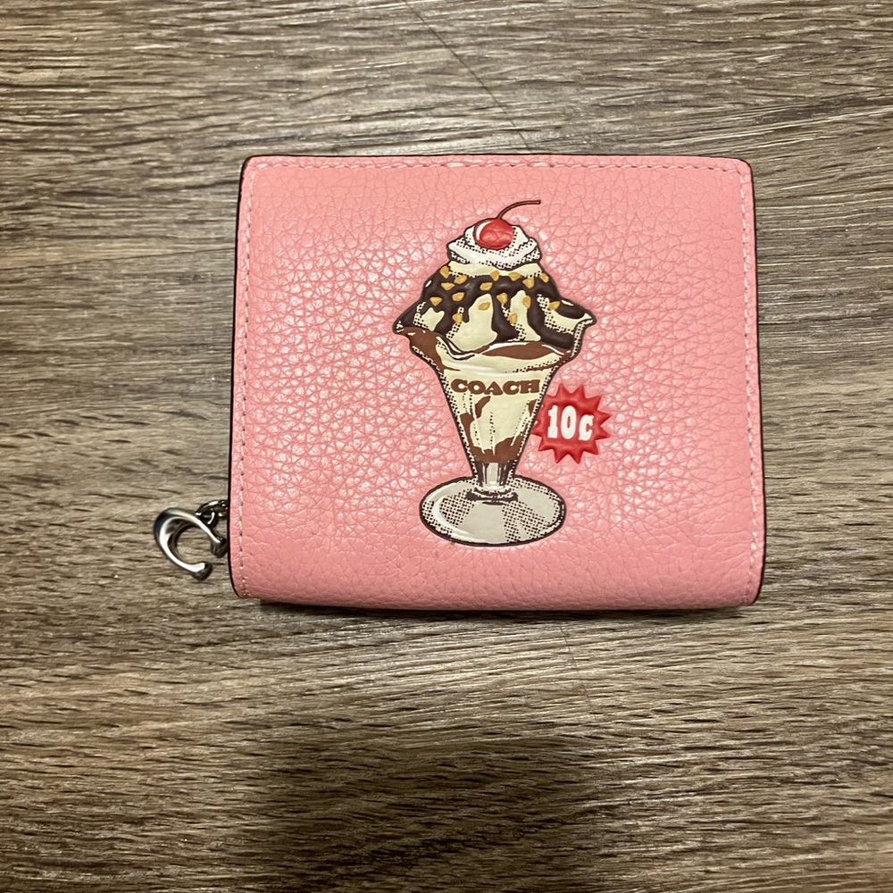 Coach Pink Ice Cream Wallet